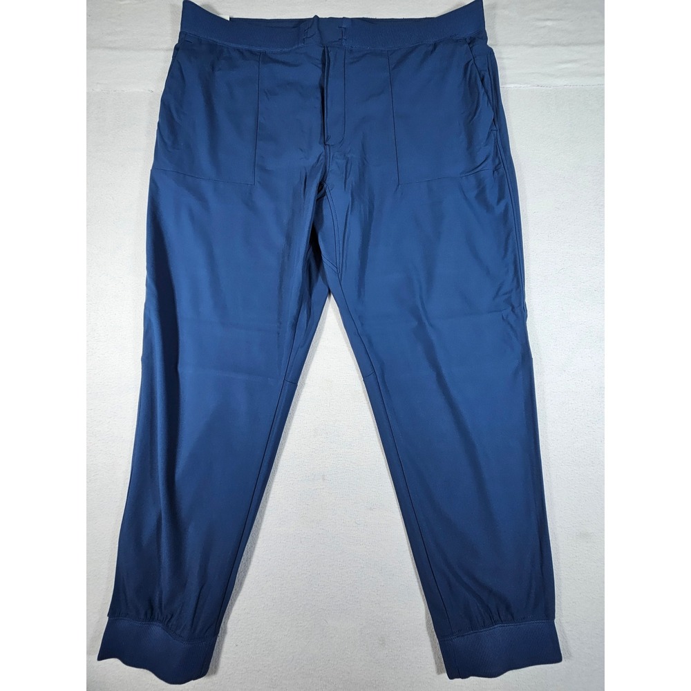Original Penguin Sport Mens XXL Blue Moisture Wicking Jogger Pants MA7132 NEW